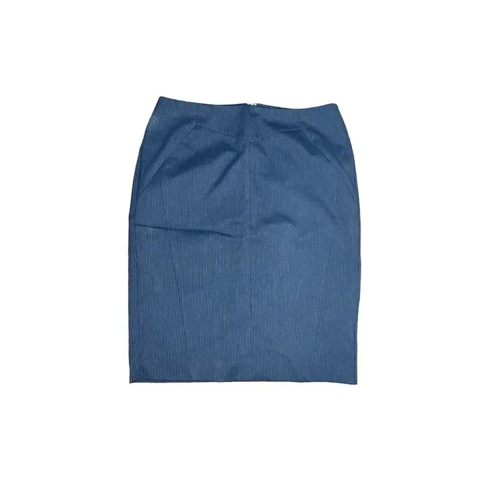Worthington Pinstripe Pencil Skirt
